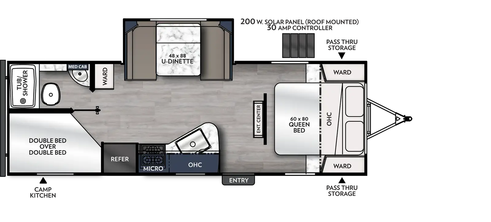 245BHS Floorplan Image